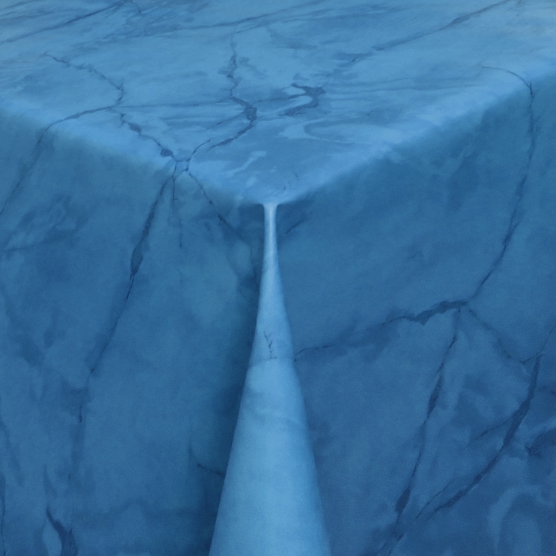 Moderno® Tischdecke Abwaschbar Wachstuch Marmor Dunkel-Blau im Wunschmaß Moderno® Tischdecke Abwaschbar Wachstuch Marmor Dunkel-Blau im Wunschmaß