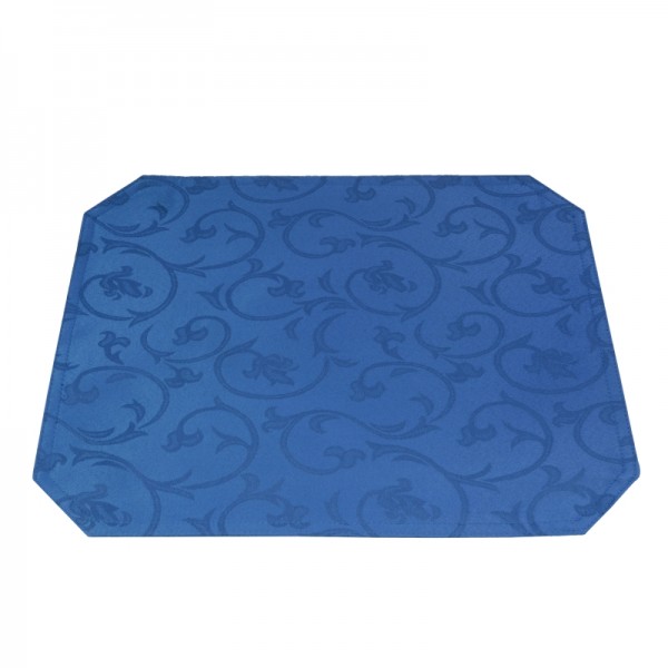 Tischsets Platzsets Barock 40x50 cm in Dunkel-Blau
