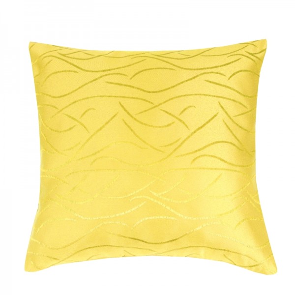 Kissenhülle Streifen Sofa Kissen Deko in Dunkel-Gelb