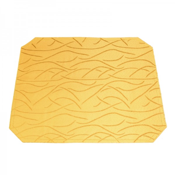 Tischsets Platzsets Streifen 40x50 cm in Dunkel-Gelb