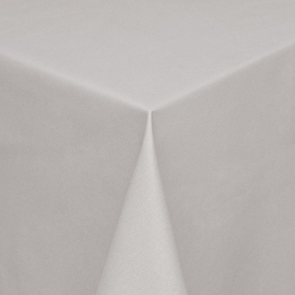 Tischdecken Modena Baumwolle mit Teflon-Fleckschutz in Hell-Grau