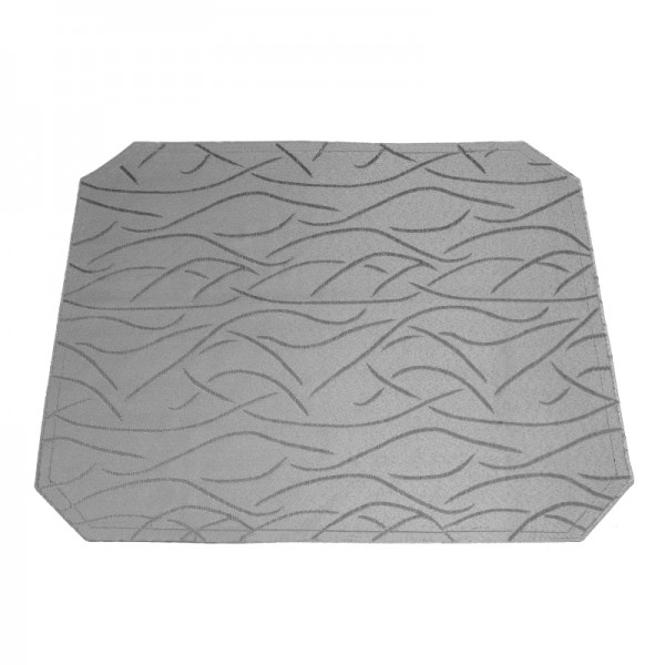 Tischsets Platzsets Streifen 40x50 cm in Grau