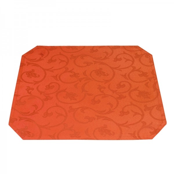 Tischsets Platzsets Barock 40x50 cm in Orange